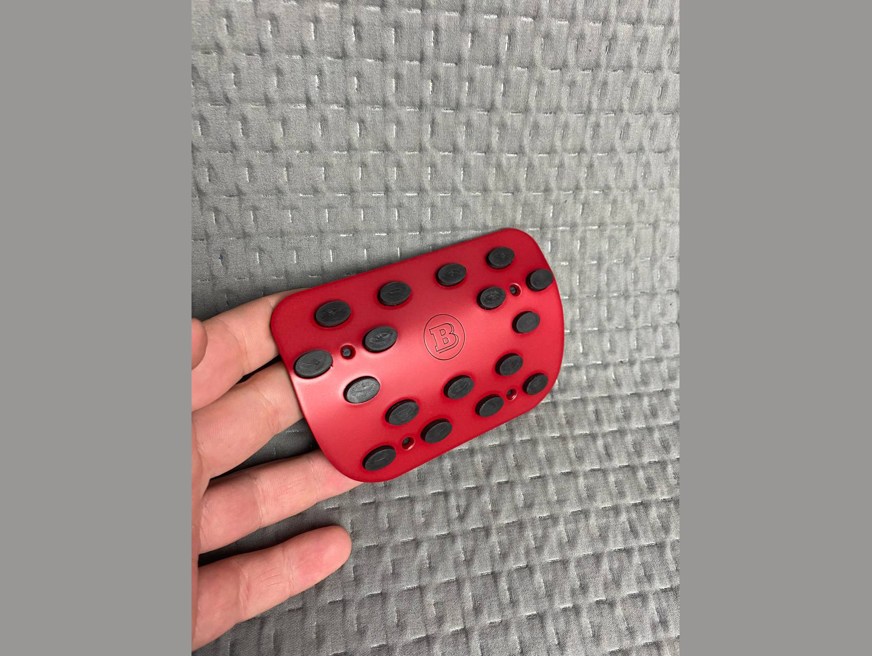Mercedes G-Class W464 W463A Pedal Covers Red Brabus Style
